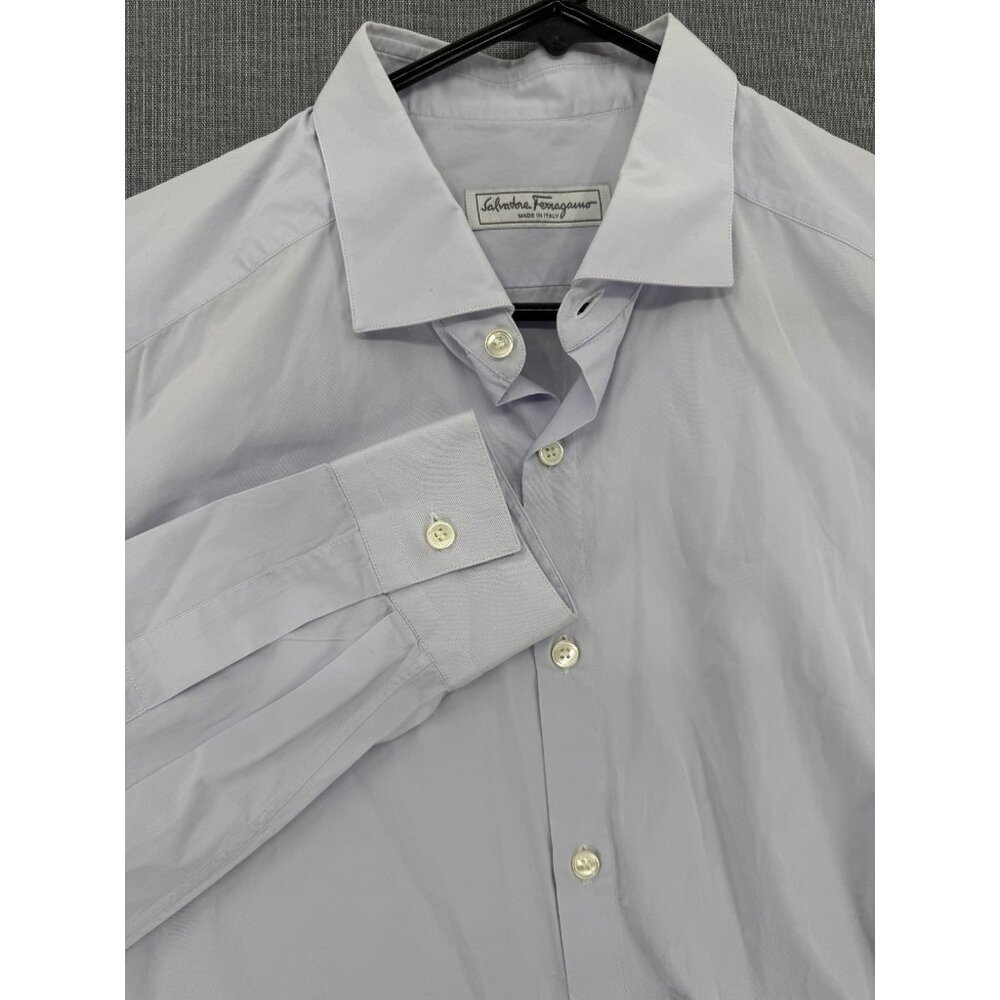 Salvatore Ferragamo Light Lavender Dress Shirt